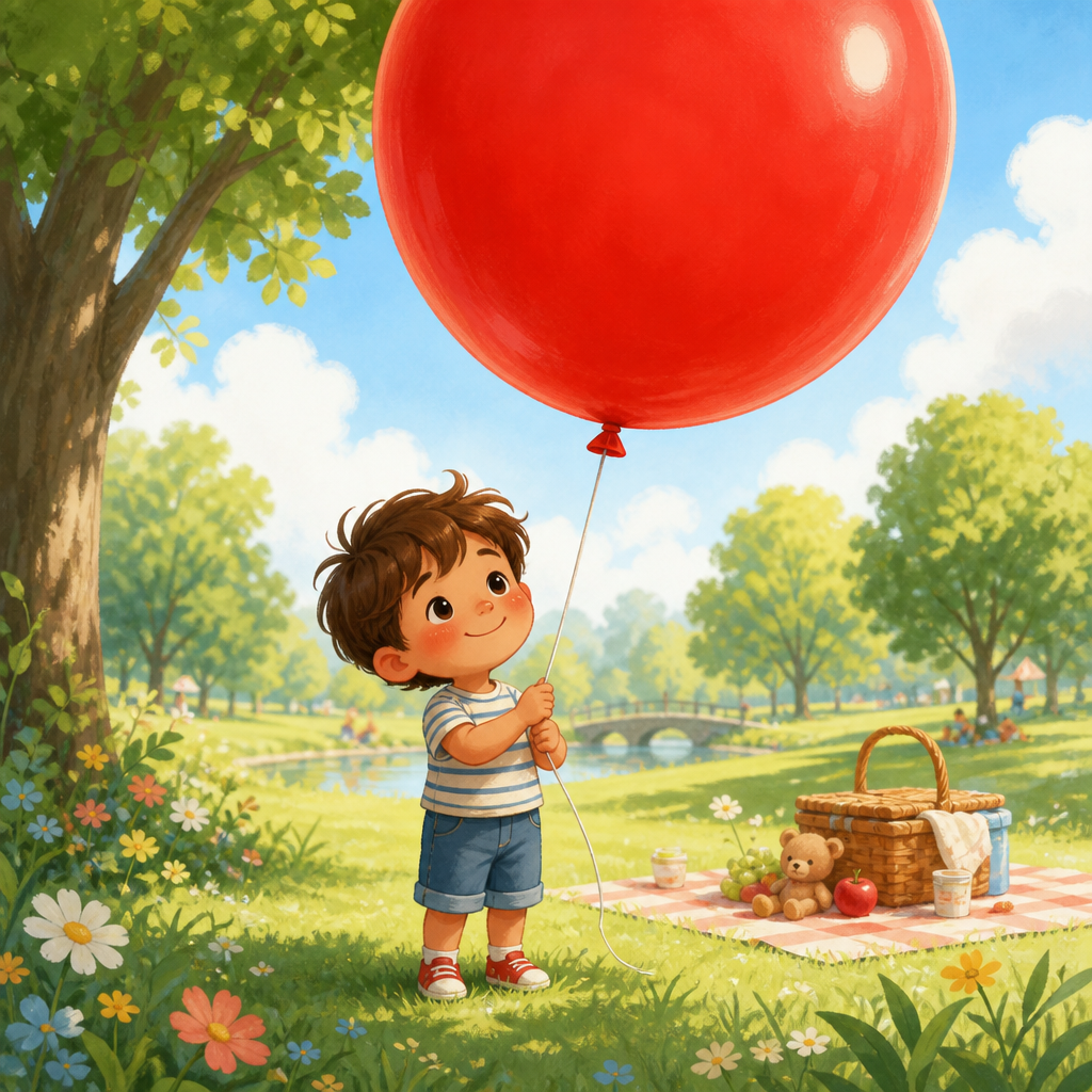 Benny and the Big Balloon 표지