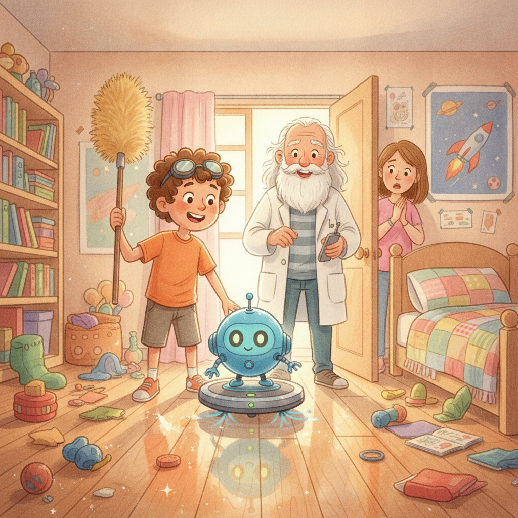 The Cleaning Robot 표지
