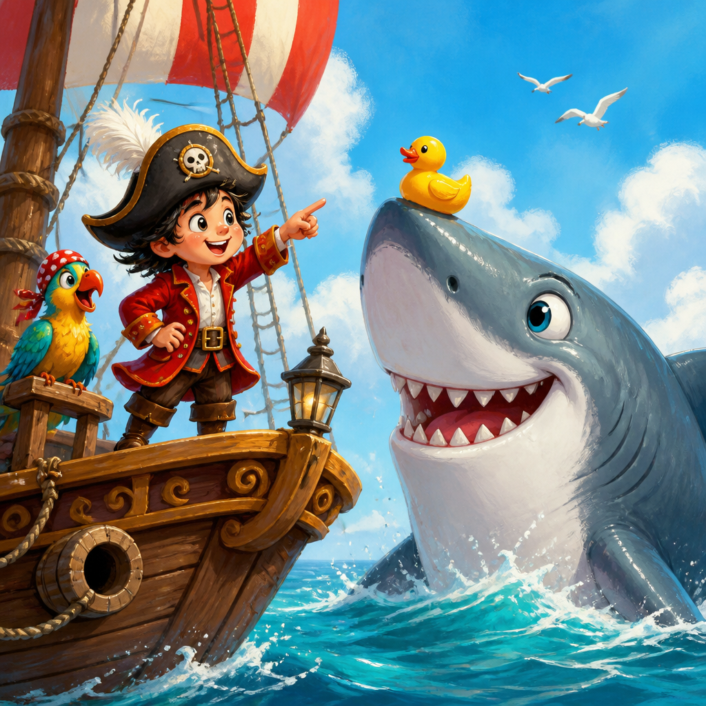 The Friendly Shark 표지
