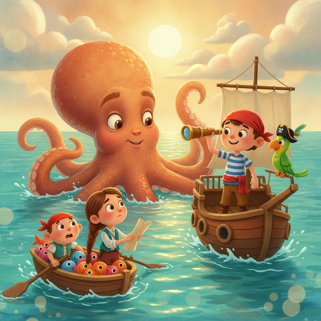The Giant Octopus 표지