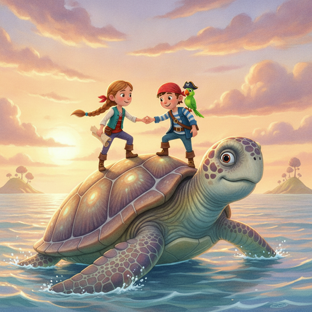 The Giant Sea Turtle 표지