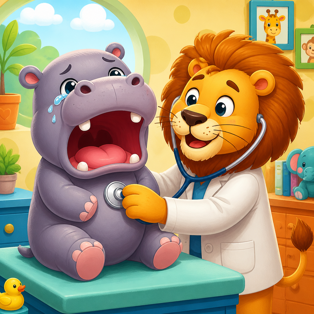 Hippo Has a Toothache 표지