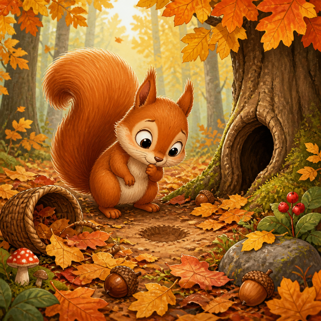 The Missing Acorn 표지
