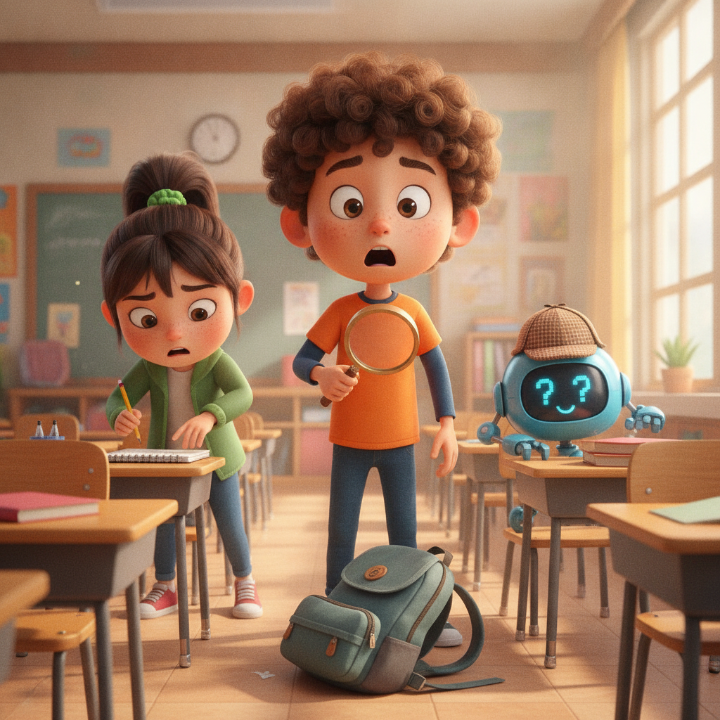 The Missing Homework 표지