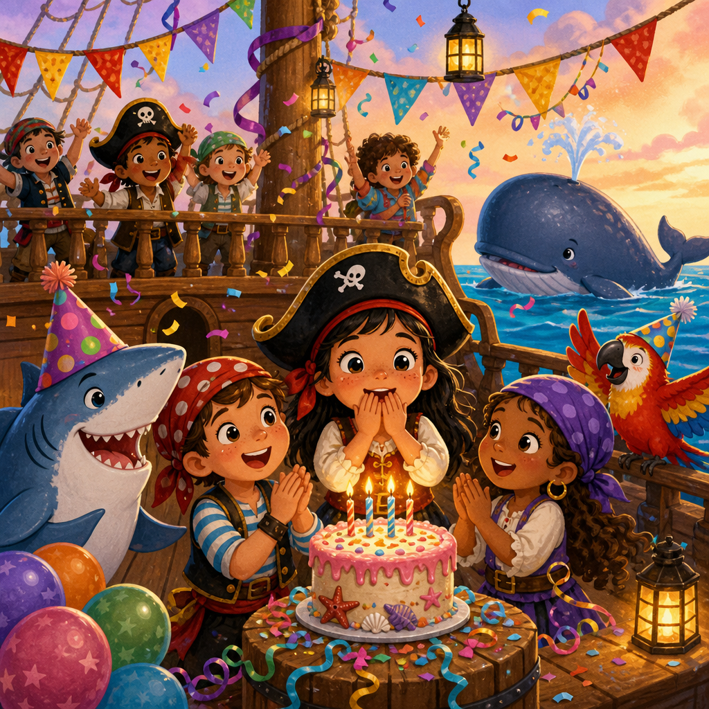 The Pirate Birthday 표지