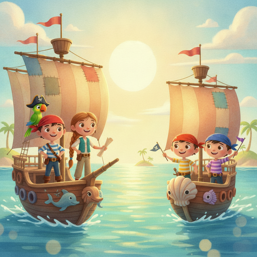 The Pirate Twins 표지