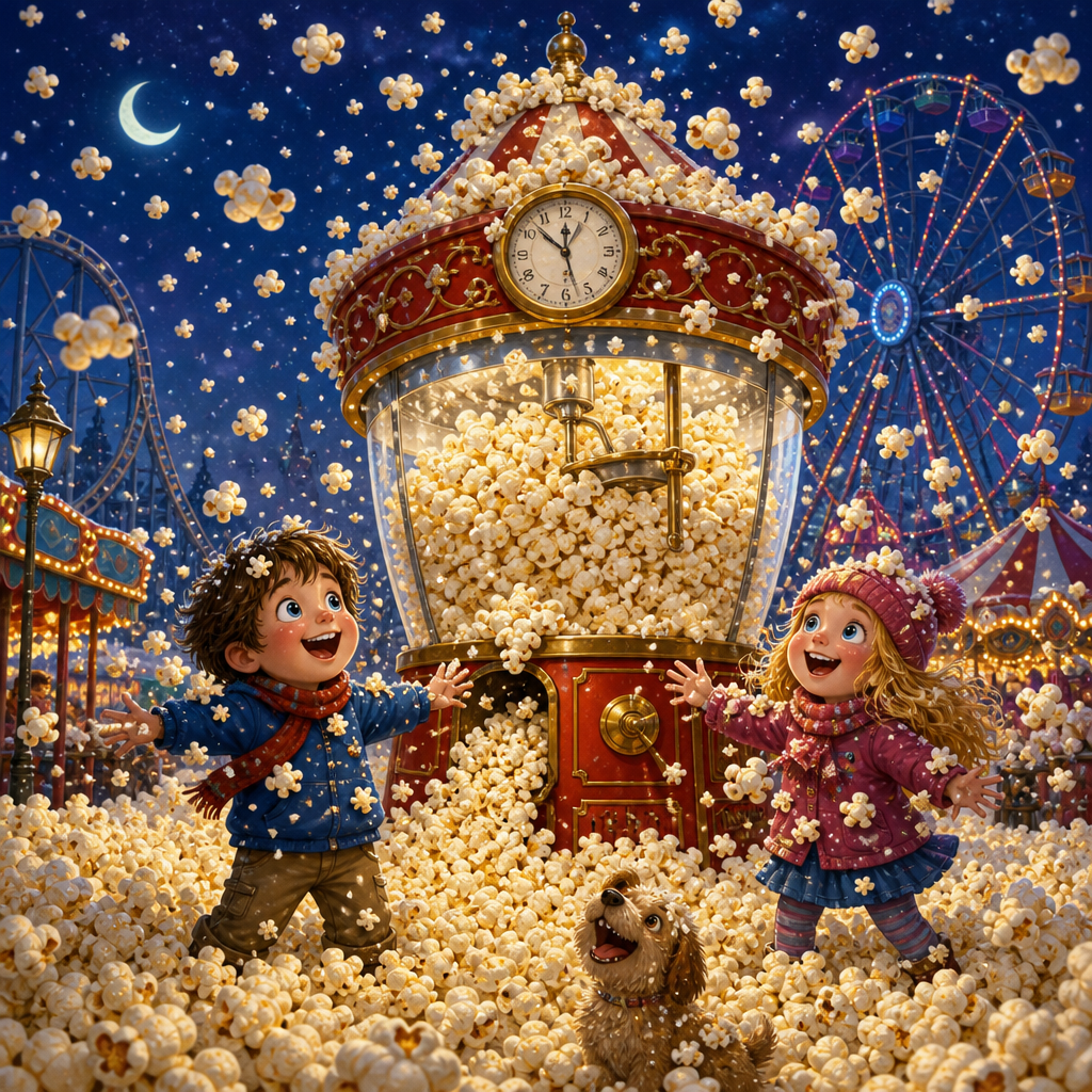 The Popcorn Snowstorm 표지