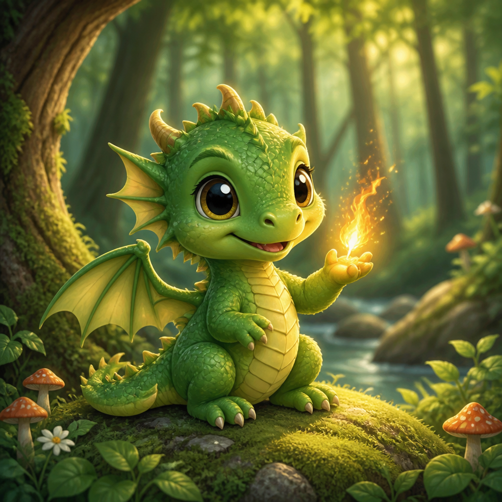 The Little Dragon 표지