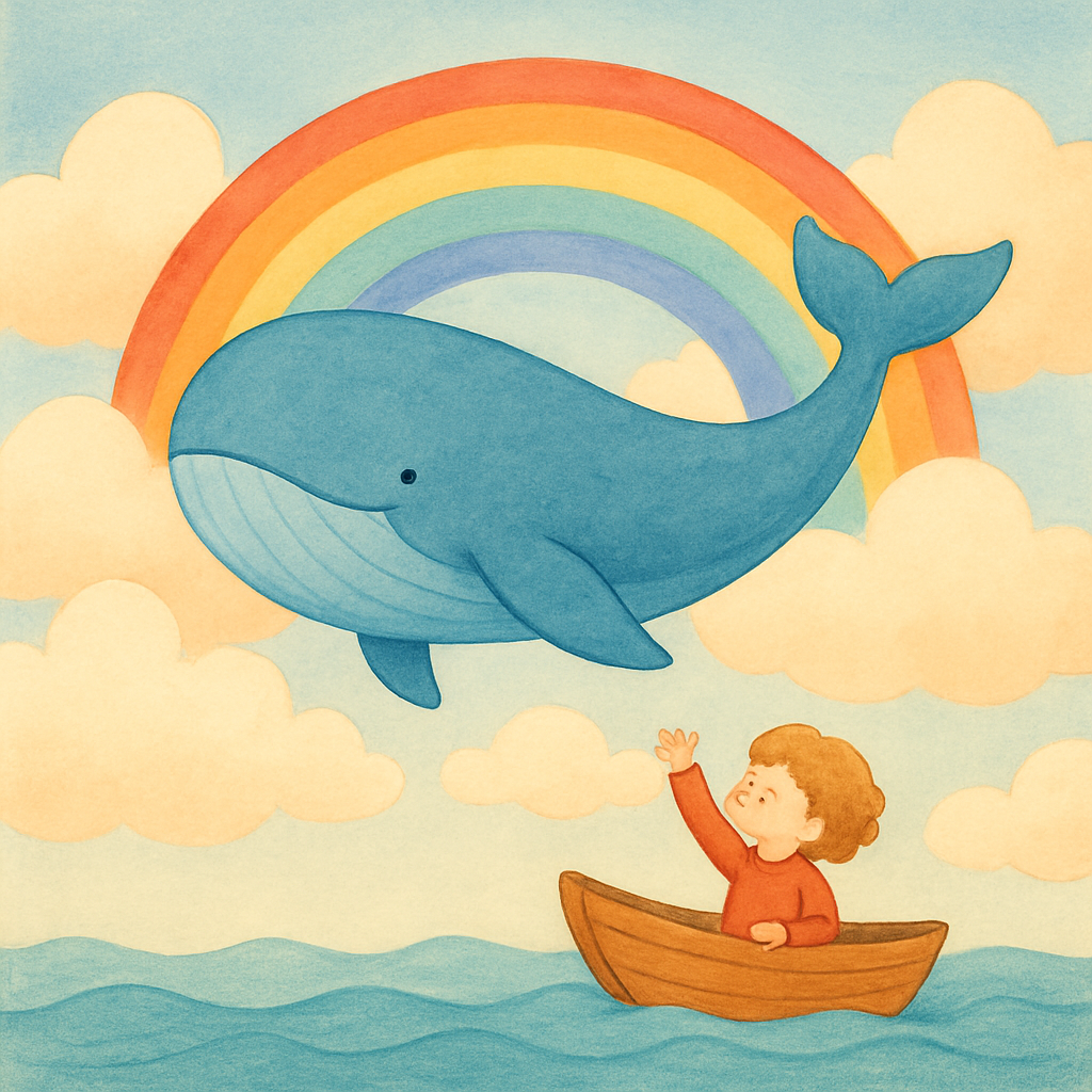 The Whale Who Painted the Sky 표지