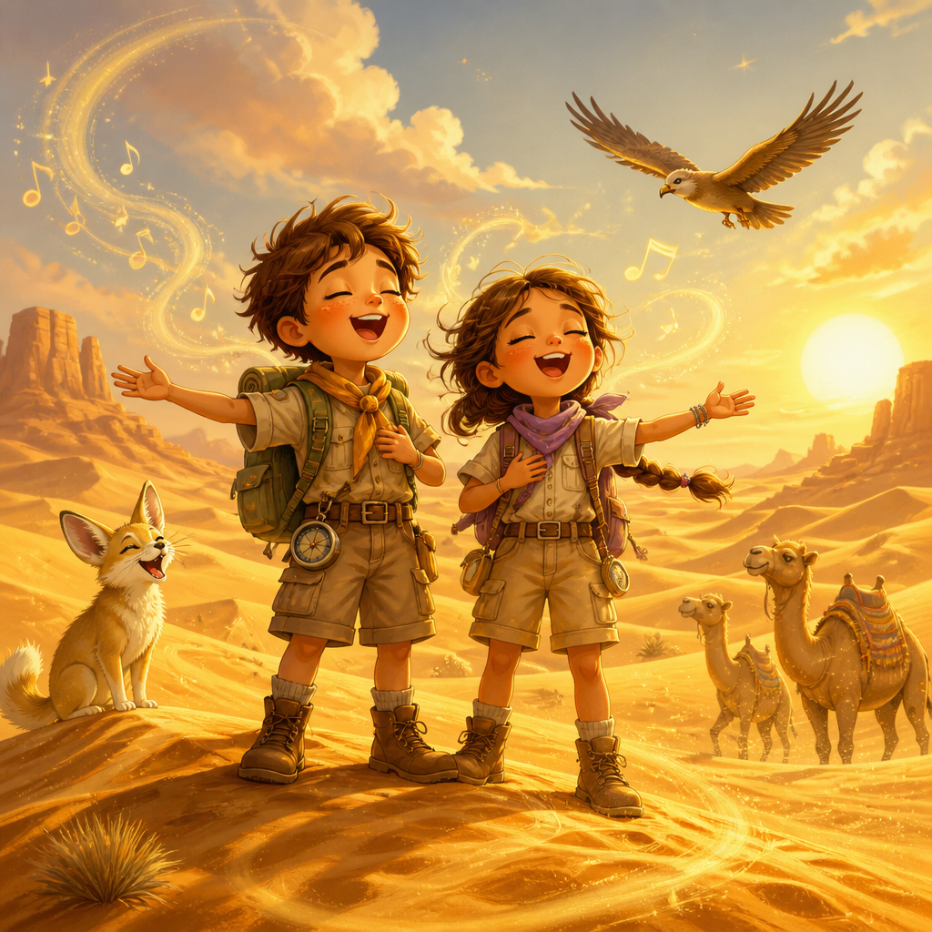 The Singing Desert 표지