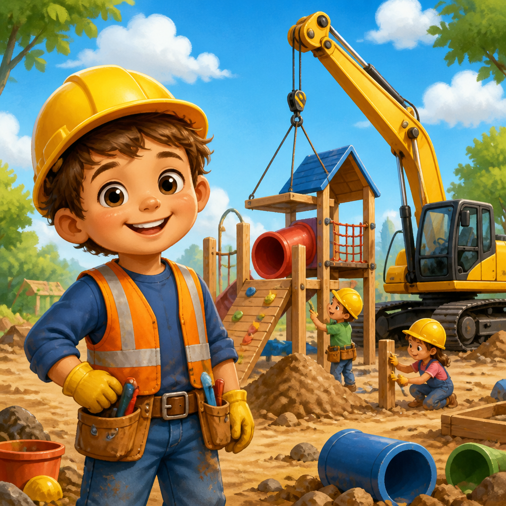 Today I'm a Construction Worker 표지