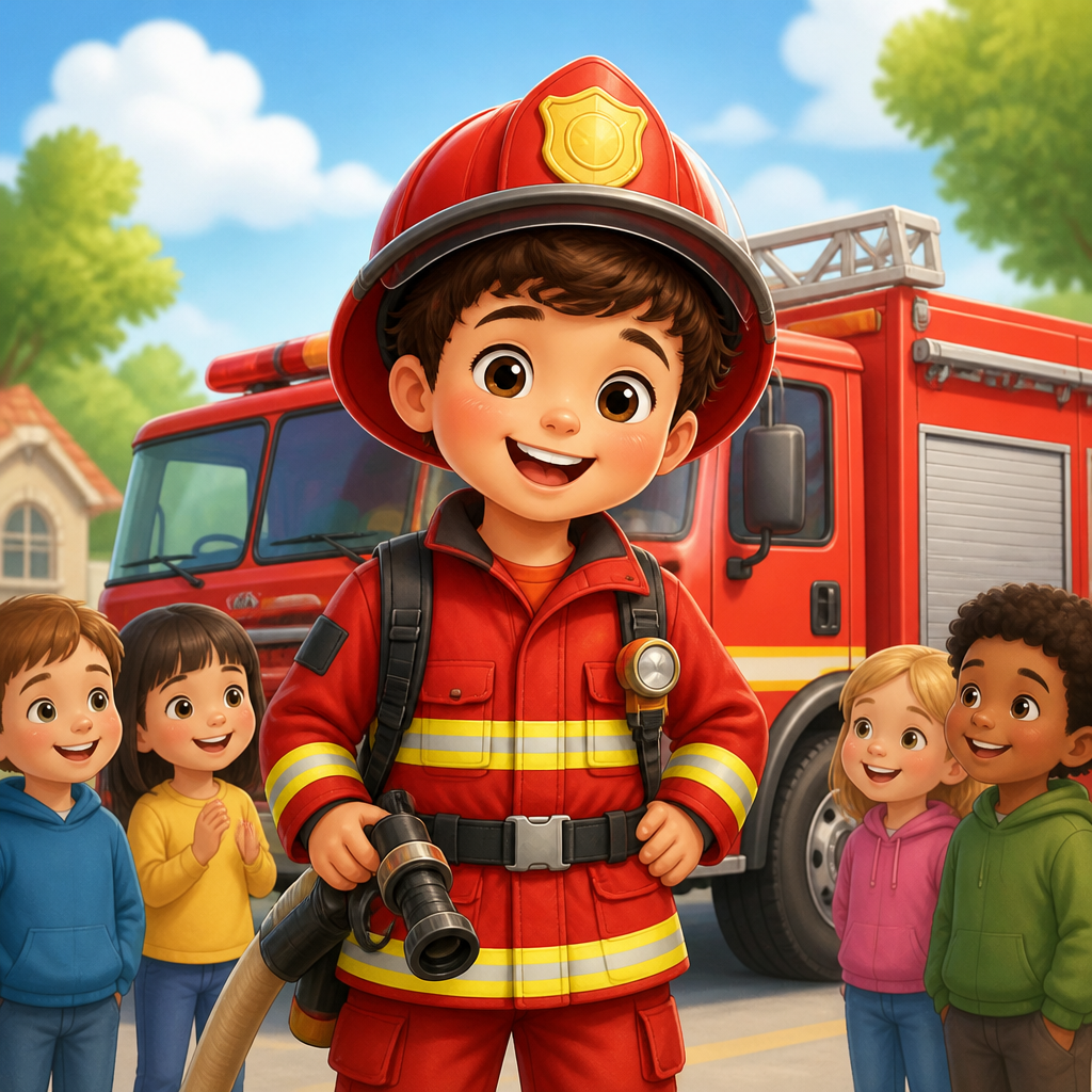 Today I'm a Firefighter 표지