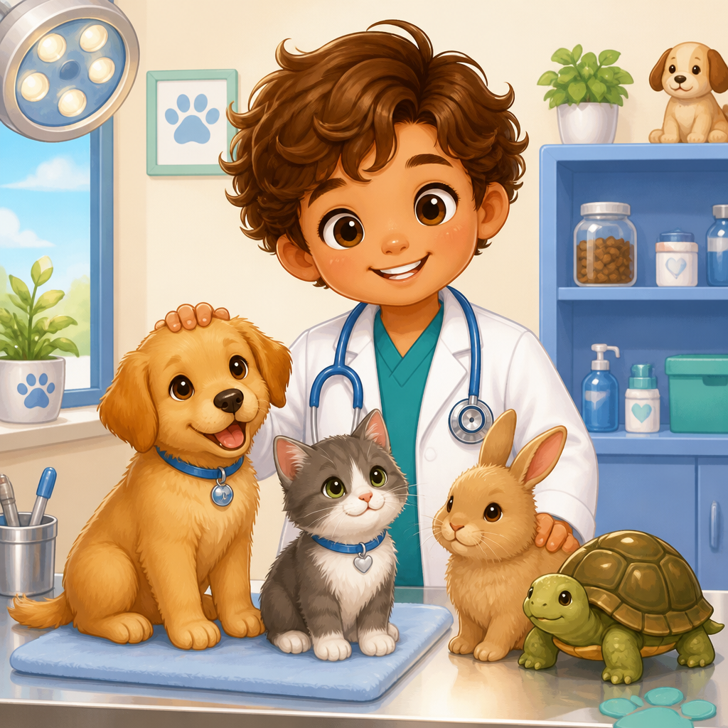 Today I'm a Veterinarian 표지