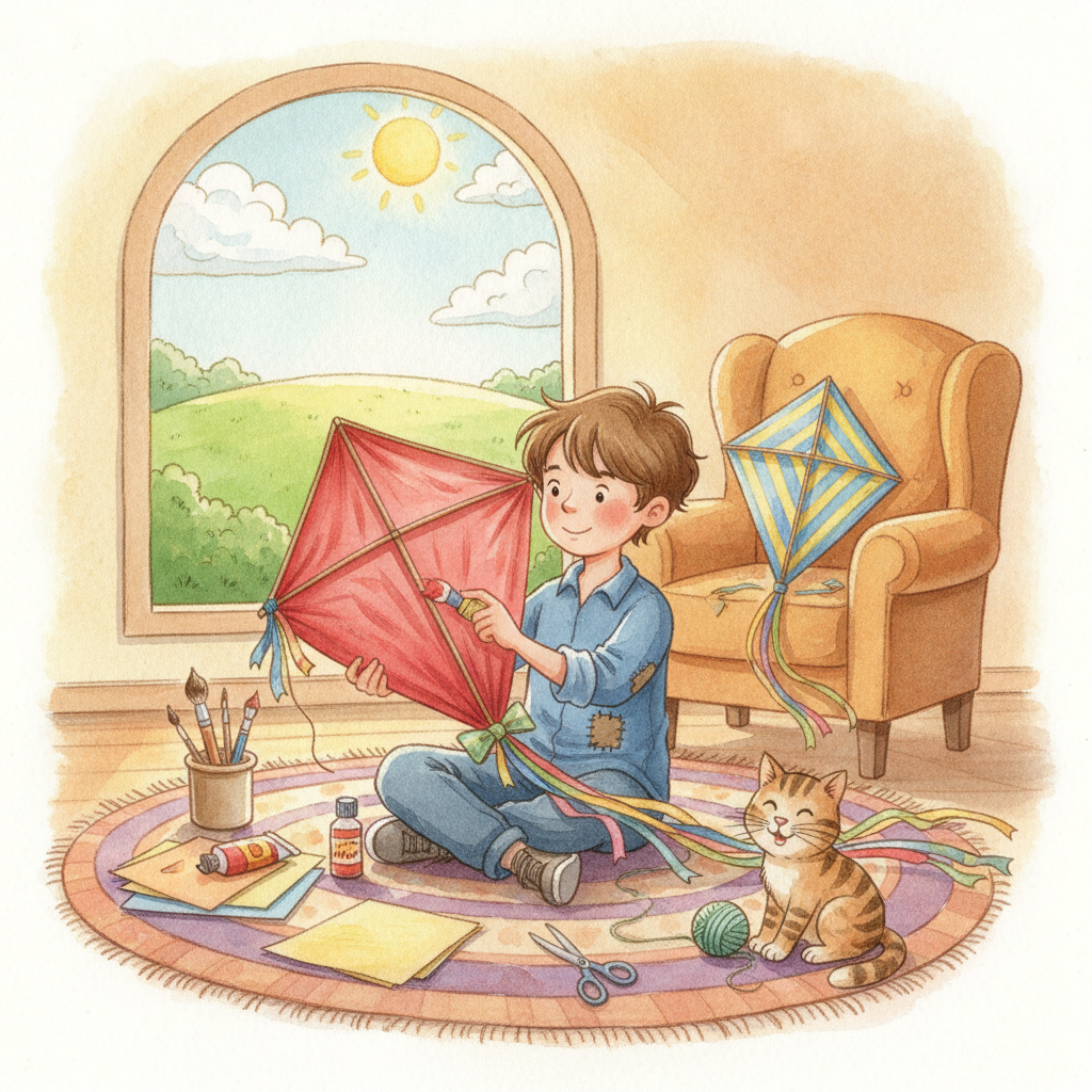 The Windy Day Kite 표지